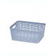 Canasta chica Simply Essential™ de plástico color azul zen