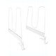 Divisor de metal para repisas alto Simply Essential™ color blanco
