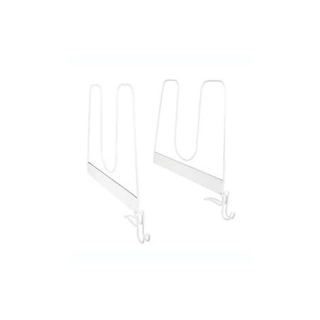 Divisor de metal para repisas alto Simply Essential™ color blanco