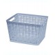 Canasta grande Simply Essential™ de plástico color azul zen