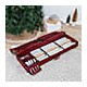 Organizador para papel de regalo Squared Away™ color rojo/verde