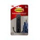 Gancho doble grande de metal 3M Command™ color negro mate