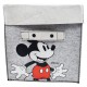 Caja organizadora de felpa Regalos Siglo XXI™ Mickey Mouse color gris