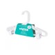 Ganchos para ropa infantil Mighty goods™ con pinzas color blanco, 3 piezas