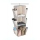 Organizador para clóset Squared Away™ con 3 compartimentos color blanco/gris ostra