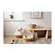 Canasta 3 en 1 Squared Away™ color amarillo opaco/blanco