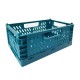 Caja plegable de plástico PK Home™ color azul