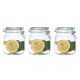 Set de frascos de vidrio Sonoma™ de 1 L, 3 piezas